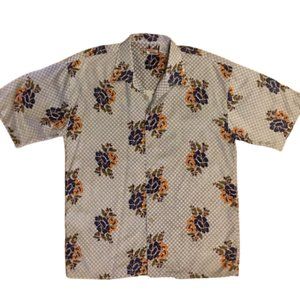 Hawaiian Shirt Ringo Sport Vintage 80s 90s Rayon Large